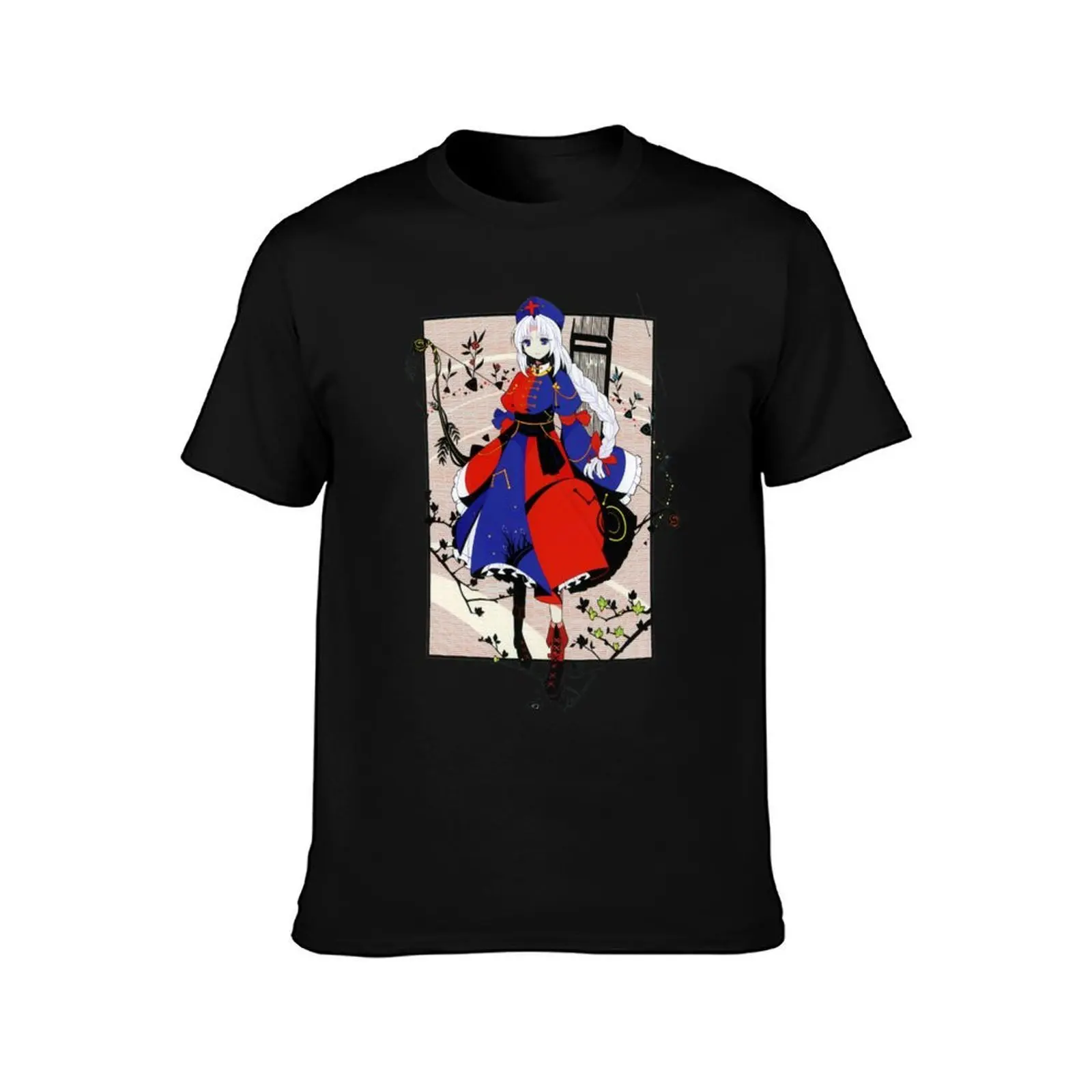 Touhou Project - Yagokoro Eirin T-Shirt Street Fashion Casual Tee Shirt T-Shirt