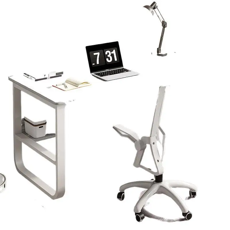 

Computer desk Desktop desk Modern minimalist with drawers Desk Household and chair combination Bedroom Student study table