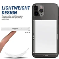 Antitheft ANTI Rfid Blocking ID Bank Credit Card Holder Wallets Men Slim Thin Aluminum Box Metal Mini Minimalist Cardholder Case 2