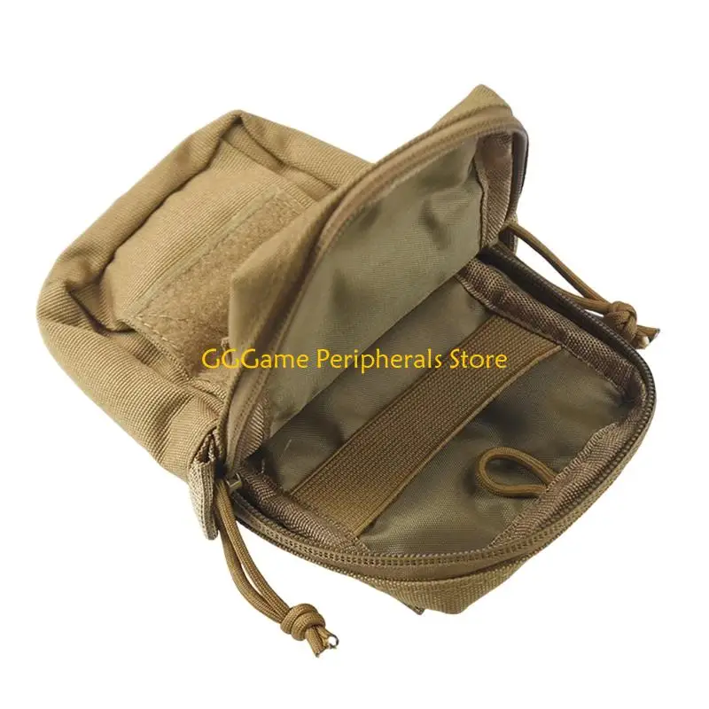 حقيبة هاتف على الكتف مقاومة للماء U55B مع تصميم جيوب متعددة للتنزه سيرًا على الأقدام