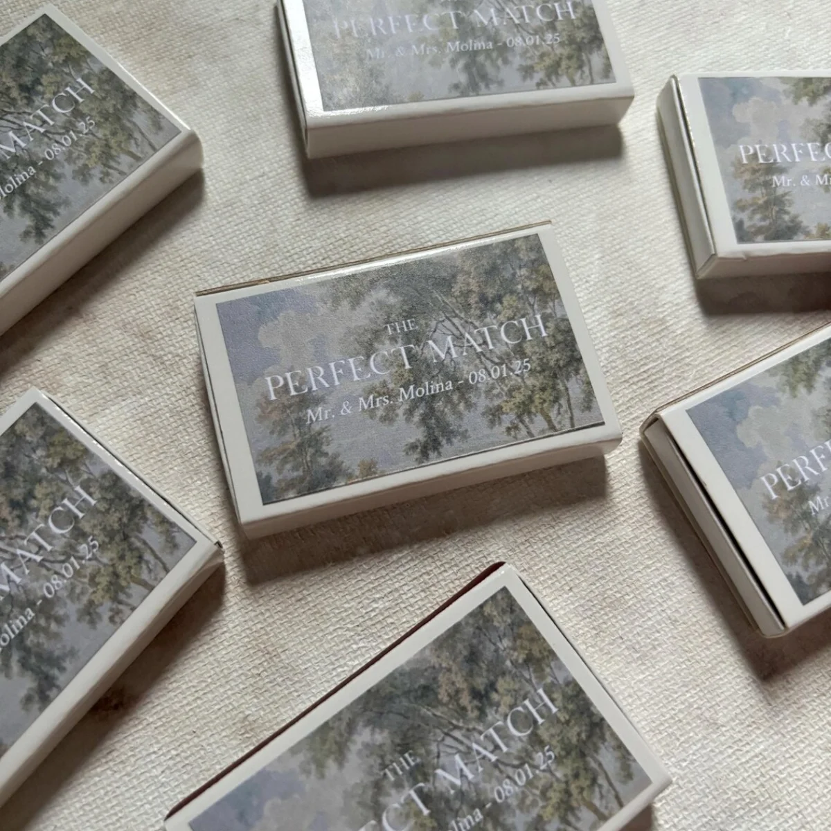 

Lacie | Custom Logo Printed MatchBoxes, Personalized Wedding Favors, Wedding Company Corporate Business Event Party, Matchbox Fa