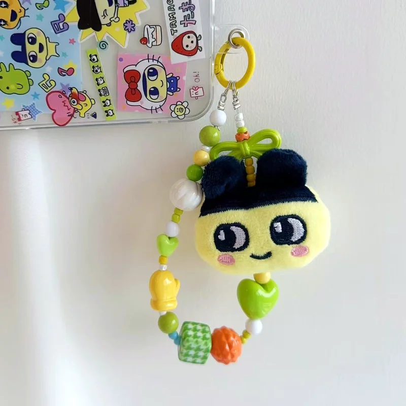 Kawaii Tamagotchi Handykette Niedliche Mametchi Handy-Hängeseil Schlüsselanhänger Tasche Hängekette Zubehör