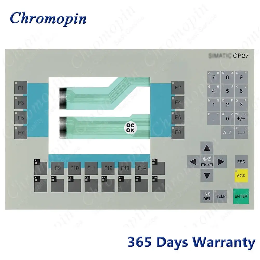 

6AV3 627-1JK00-0AX0 Membrane Keyboard Keypad for 6AV3627-1JK00-0AX0 6AV3627-1LK00-1AX0 6AV3 627-1LK00-1AX0 OP27 Membrane Button