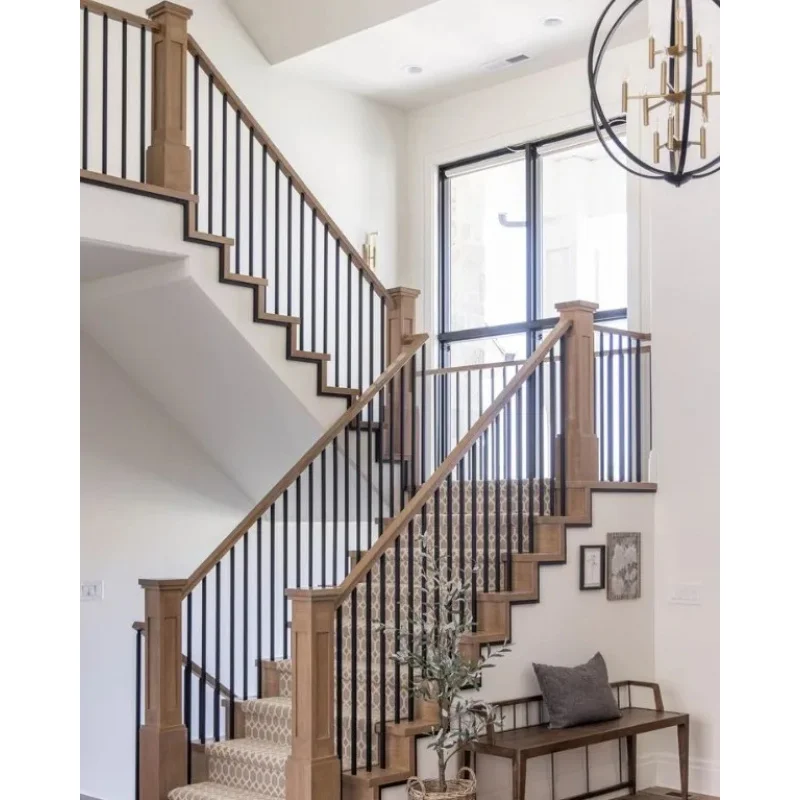 custom.Prima Anti-slip Groove Indoor Staircase Stable Durable Apartment Staircase Cost-effective Engineering Staircase