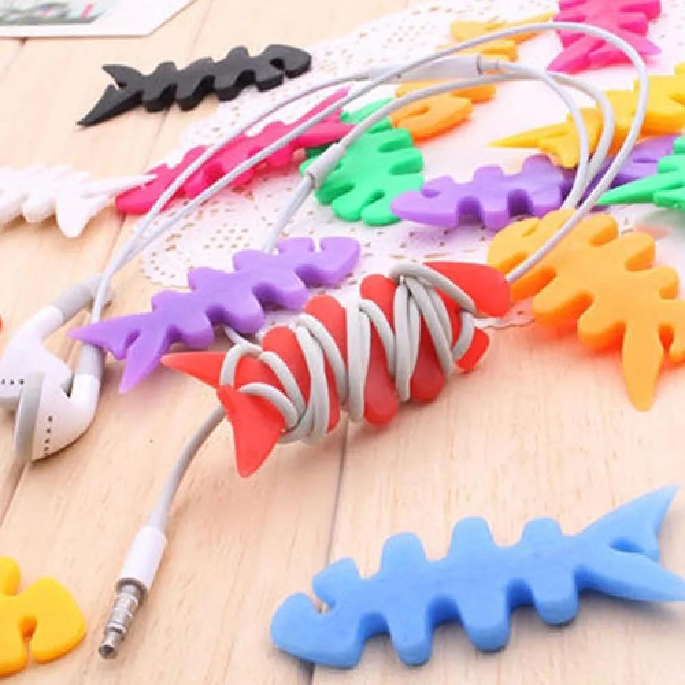 Cable Organizer Winder Tie Headphone Earbud Holders Cable Organizer Box Cord Organizer Cable Manager Cord Wrap Cable Winder