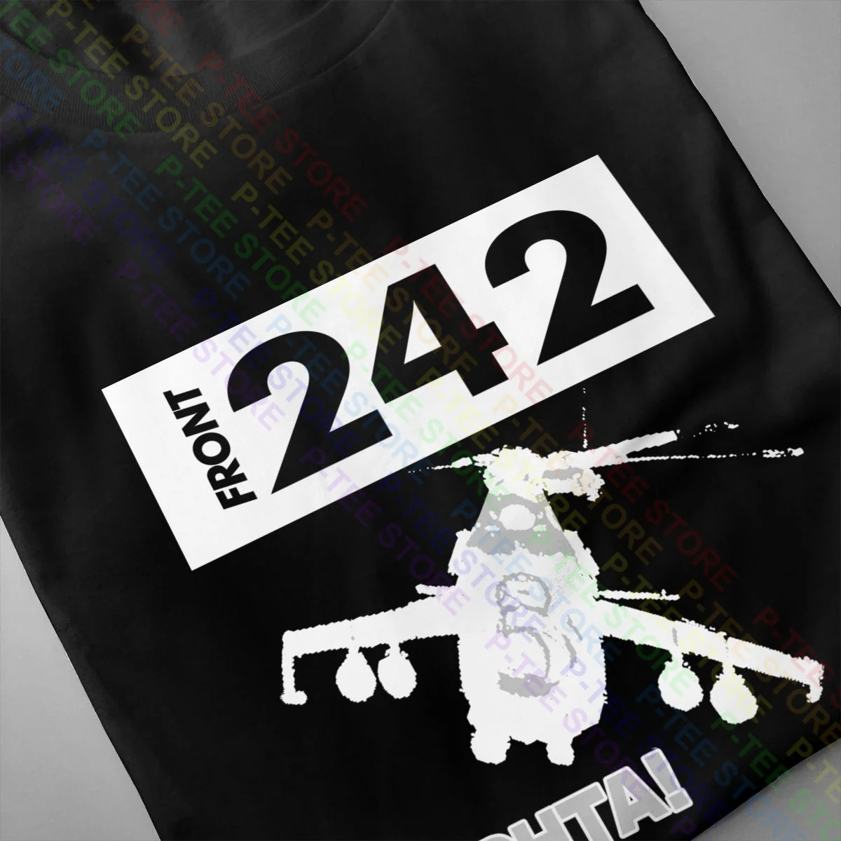 Front 242 Gr0e Fronta! Hubschrauber Helicopter Ebm Fla Vac Covenant 01 Shirt T-shirt Gift Comfortable Tee