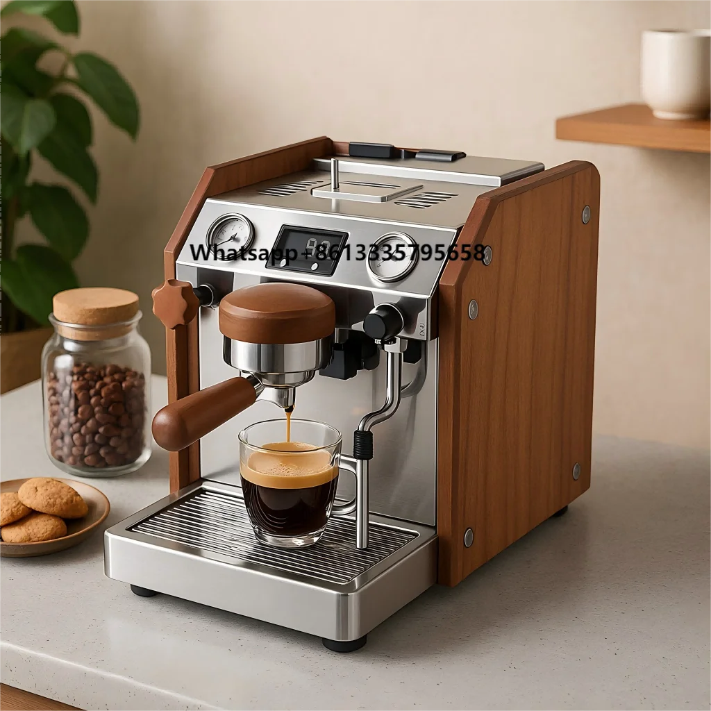 

OEM Small Commercial Coffee Machine with Integrated Water Tank for Restaurant Use