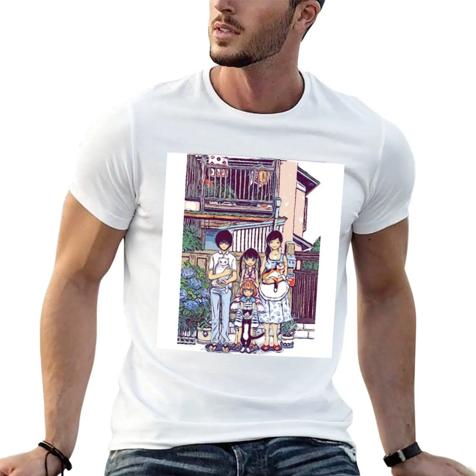 March Comes in Like A Lion Shirt Vintage Washed Unisex Oversized Anime Streetwear Soft Cotton Short Sleeve Tee Gift Clothing Top