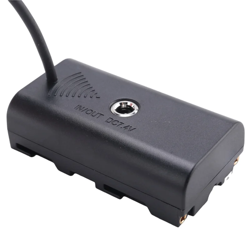 4X كابل محول الطاقة لموصل D-Tap إلى بطارية الدمية NP-F لسوني NP F550 F570 NP F970-PZZW