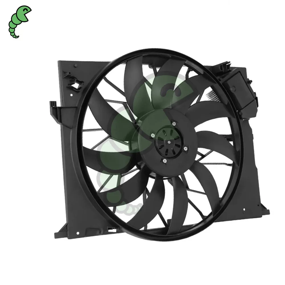 A2115002293 Auto Parts Engine Radiator Electronic Cooling Fan A2115001893 For Mercedes-Benz W211 E200 E250 E260 E300 E350 W221