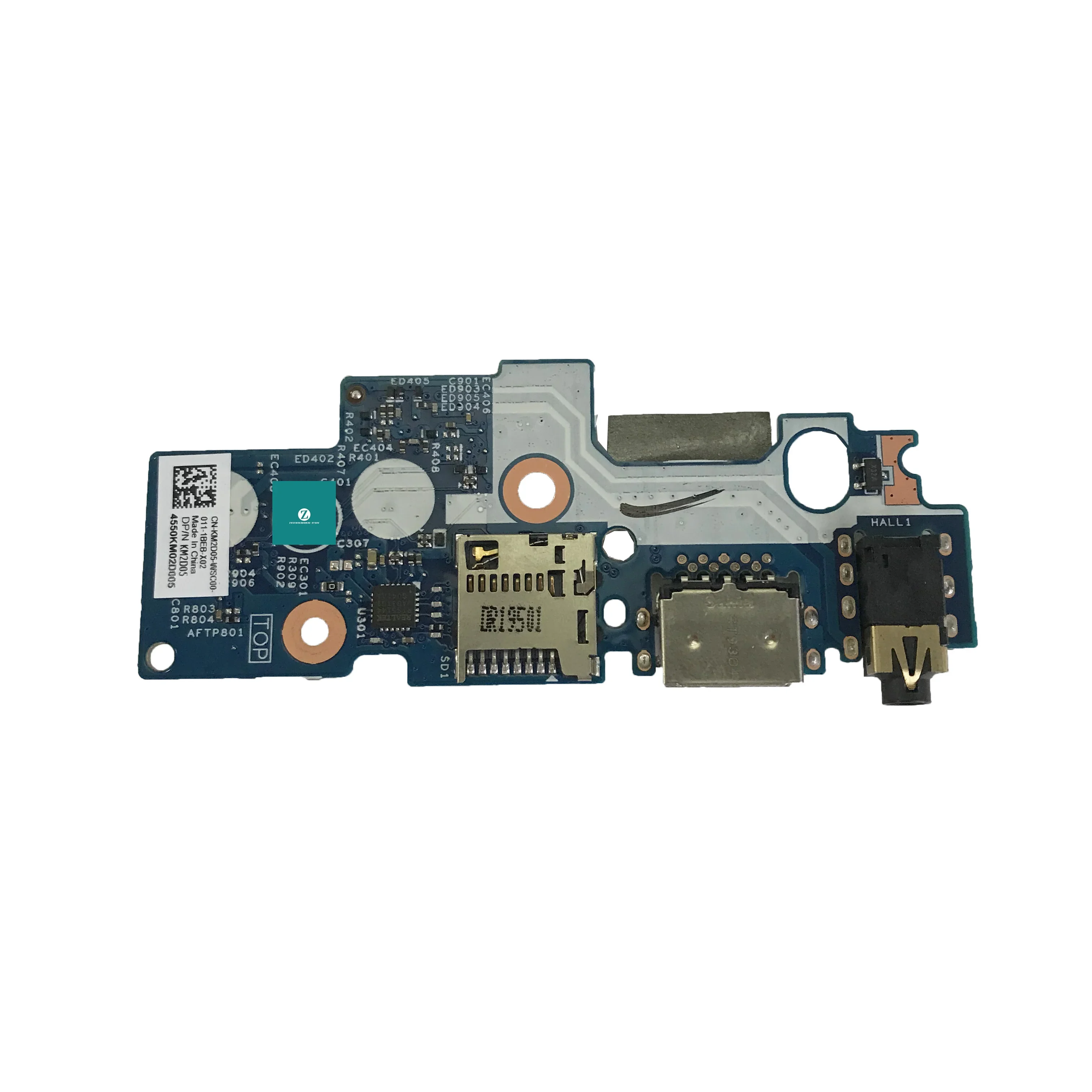 FOR DELL 5408 5402 5501 5502 USB AUDIO SD CARD READER BOARD CN KM2D05