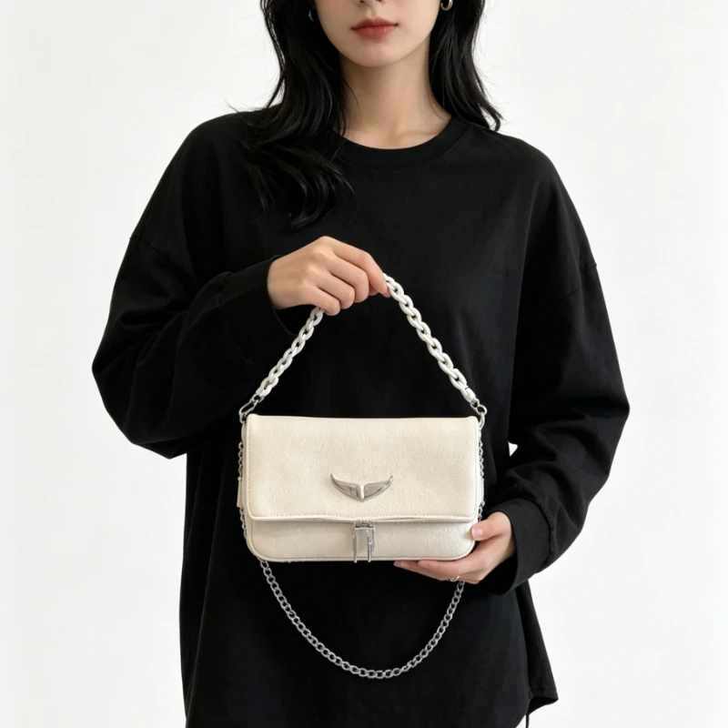 Women's Premium Leather Crossbody Bag By Luxury Brand - Classic Shoulder Handbag Elegant For Famous Designer
