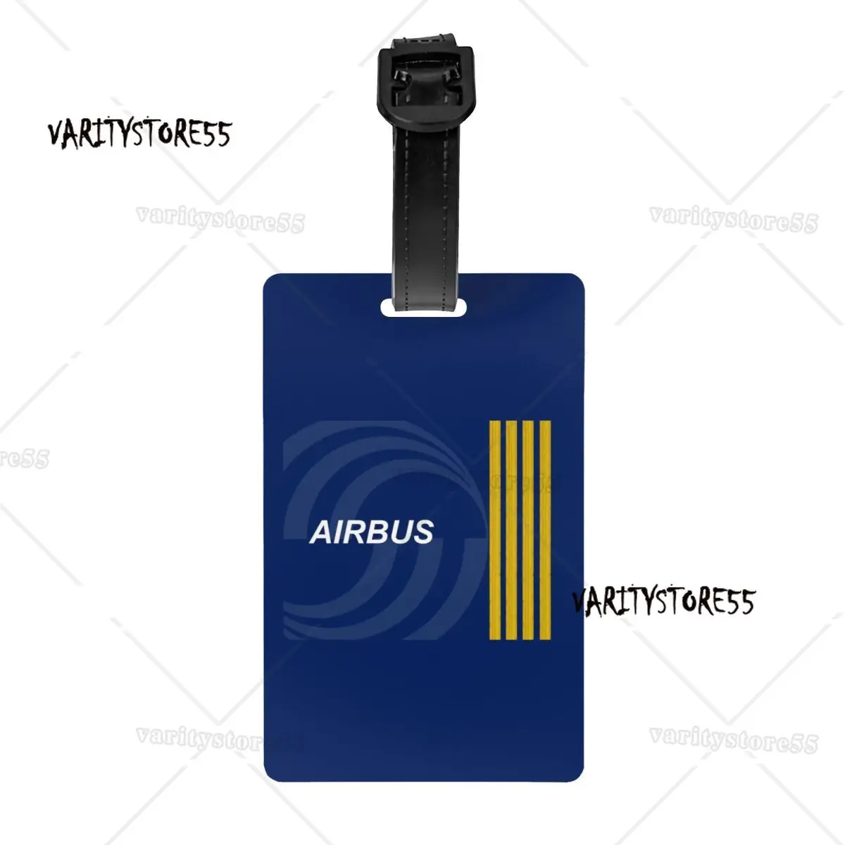 Airbus Fighter Pilot Luggage Tags for Travel Suitcase Aviation Airplane Privacy Cover ID Label