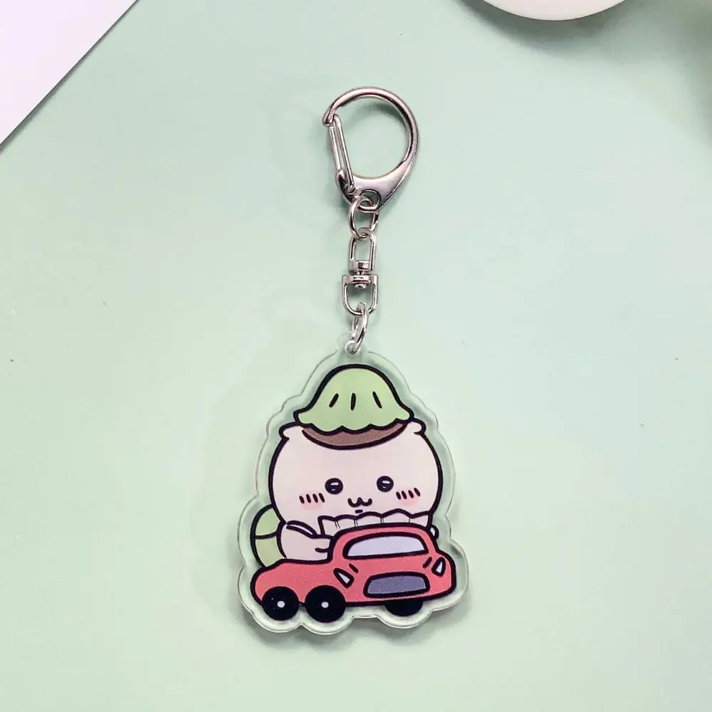 Anime Characters Acrylic Keychain Set, Gift for Bag Charm Lovers