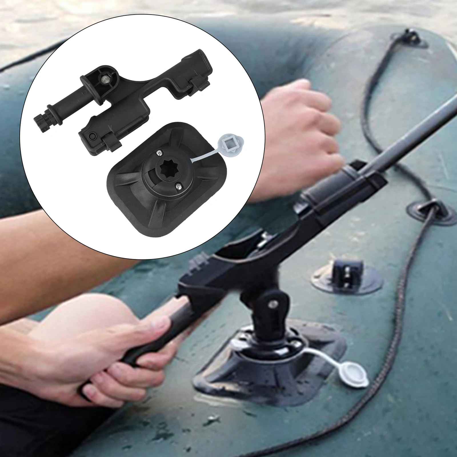 Adjustable Rod Rest Boat Fishing Holder Fishing Activities Secure Lock Mechanism Tested And Certified Compact Size For Boat