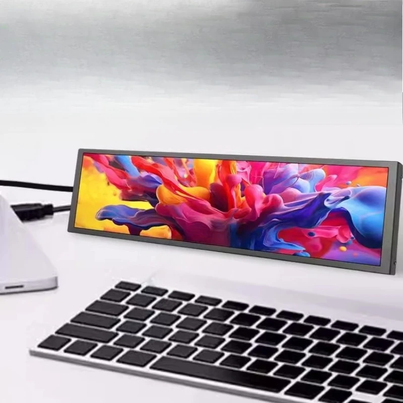 

Secondary Screen Extended Size Portable Long Strip Desktop Host Touch