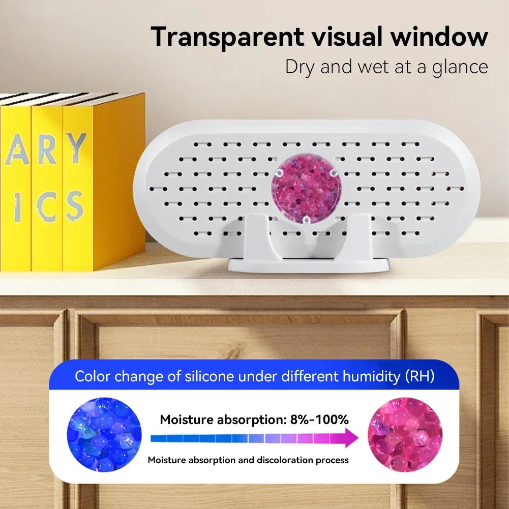 Mini Air Dryer Reusable Portable Electric Dehumidifiers USB Charging Energy Saving Electric Dryer for Closet Shoe Cabinet