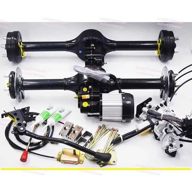 Electric Tricycle Rear Axle Assembly Is Integrated, Differential Package, Disc Brake  Accessories