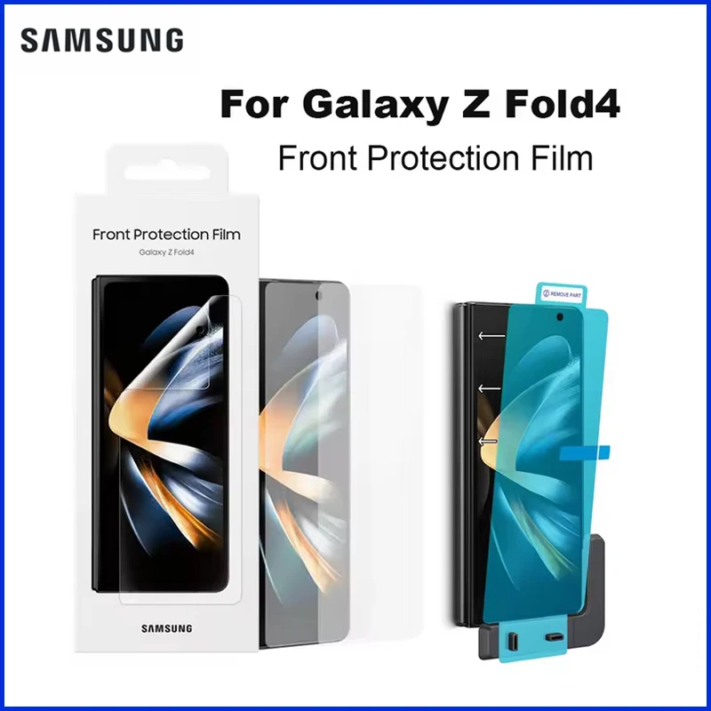 

Original for Samsung Screen Protector EF-UF93P for Galaxy Z Fold4 Z Fold 4 2PCS Transparent Screen protection Protector
