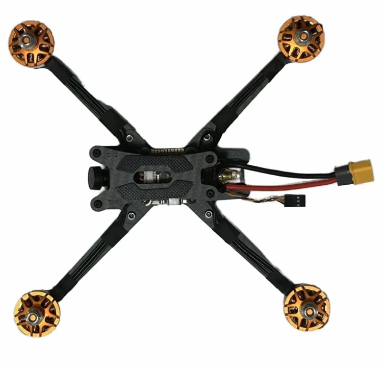 DIY F119-6 cali 3-6S RC FPV Drone Quadcopter F405 /60A 4w1 FC 2407 Silnik