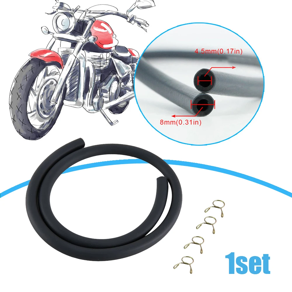 

1set Motorcycle Filter Connecting Pipe Universal Motorcycle Fuel Tube Hose Car Oil Cup Cleaner Tube Motorcycle Accessories