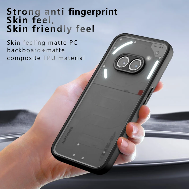 Skin Sensation Airbag Anti Drop Case Cover for Nothing Phone 2A Mircropyle Back Case Cover for Nothing Phone 2A Cellphone Fundas