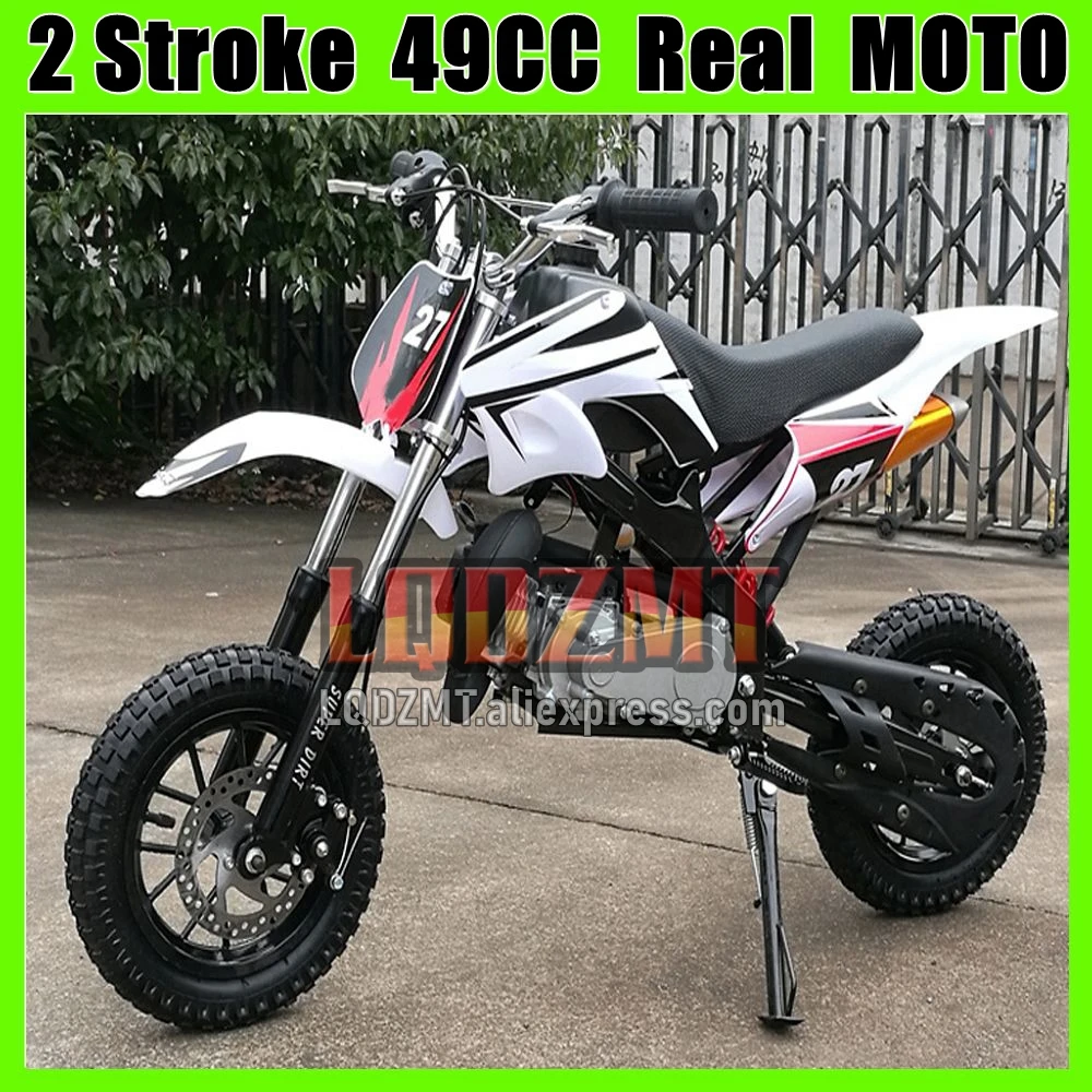 49CC 2 Stroke Dirt Bike Mountain Mini Small Buggy Motorbike Gasoline ATV Off-road Superbike Moto Bikes Child Vehicle Motorcycle