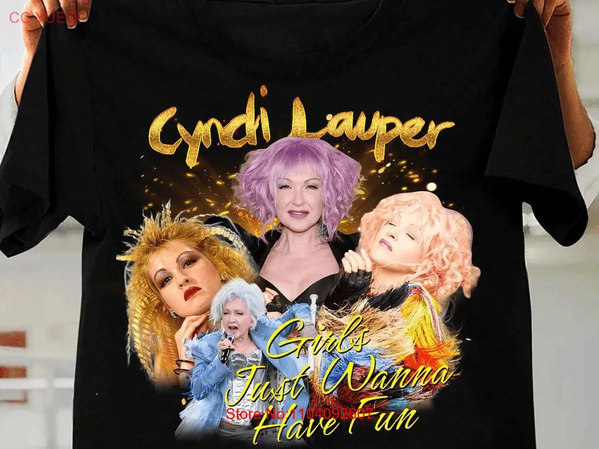 Cyndi Lauper Farewell Tour 1977-2024 Thank You For Memories T-shirt TMB4280