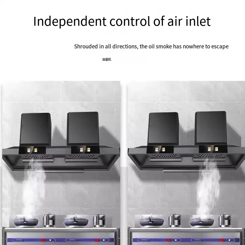 نطاق شفاط المطبخ 2000 وات، نطاق مخصص أو قياسي مثبت على الحائط، سعر صناعي، طباخ مستخرج المطبخ عالي