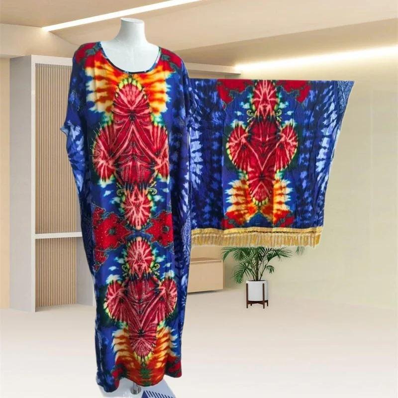 

Женское элегантное кимоно с ромбовидной вышивкой, большие размеры, индивидуальный мягкий вискоза 2025 года, шарф с бахромой, накидка