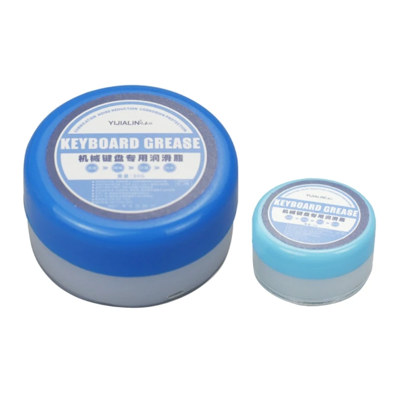 Environmentally Switches Lubricant Grease Liquid Oil Translucent White for Mechanical Keyboard Keycaps 30g,