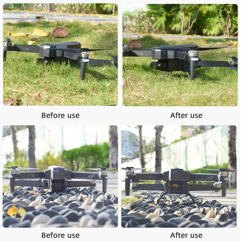 Foldable Landing Gear for Sjrc F11S Drone Height Extender Long Leg Foot Protector Stand Gimbal Guard for Sjrc F11S Accessories