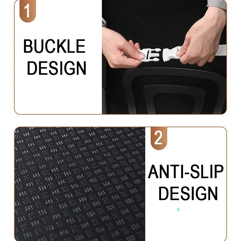 

Electric Heating Cushion Office Seat Heating Pad Chair Backrest Integrated Thermostatic Mat 8 Gear Adjustable Temperature