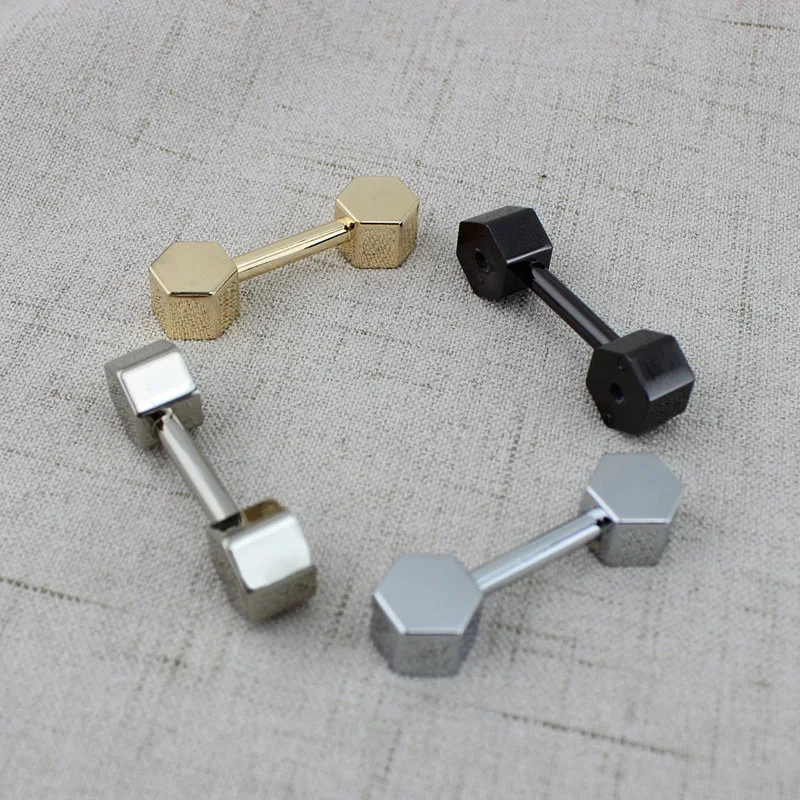 10-30PCS 20mm Inside Zinc Alloy Bridge Ring U Ring Bags Metal Hanger For Handbags Belt Connector Buckles DIY Crafts Accessories