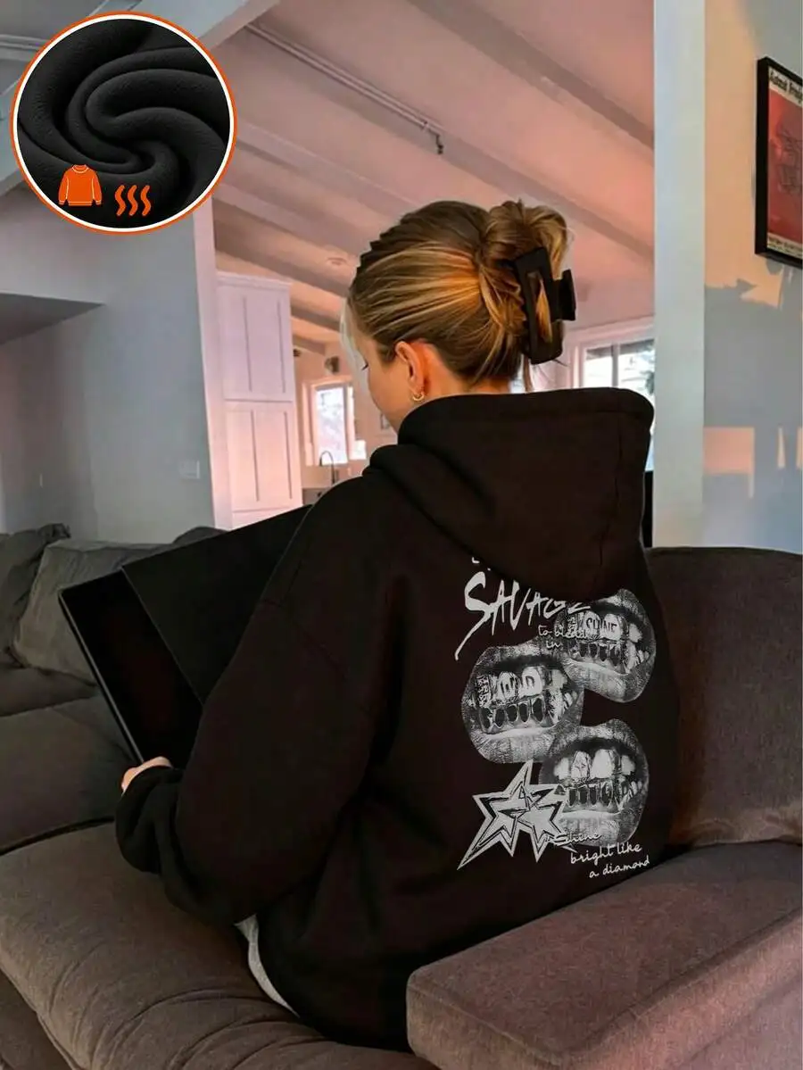 1pc Tween Girl Thermal Lined T - đánh giá và giá Winter Clothing Drawing