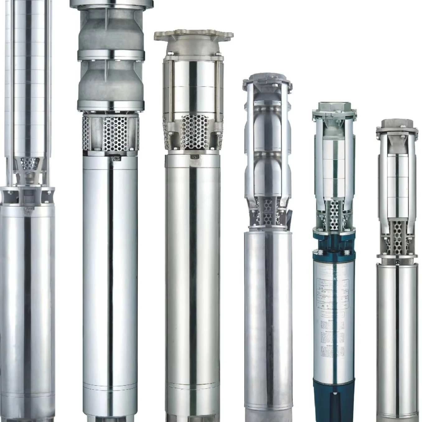 High Efficiency Electric Submersible Deep Well Pumps Small Size Durable Performance for Farmland Irrigation Well Water Drainage
