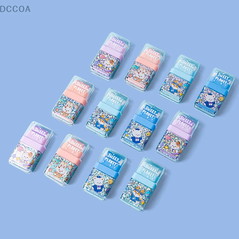 Sweet Planet Roller Eraser Student Correction Erase Learning Tools Cute Eraser