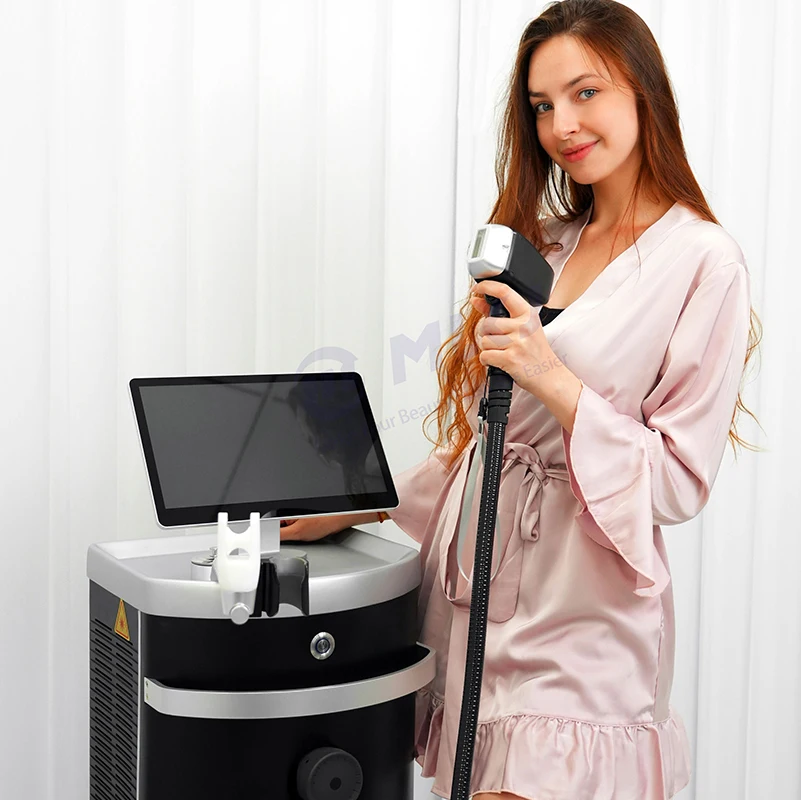 2025 New Product Diode Laser 755 808 1064 Epilator Ice Triple Wavelength Diode Beauty Hair Removal Laser 4 Waves