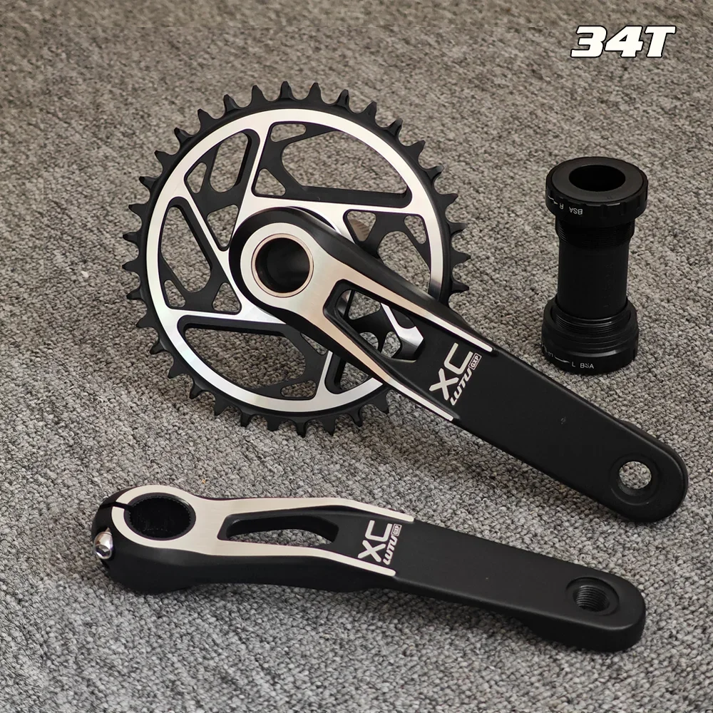 GOLDIX MTB クランクセット 170/175 ミリメートル SL 3 ボルト