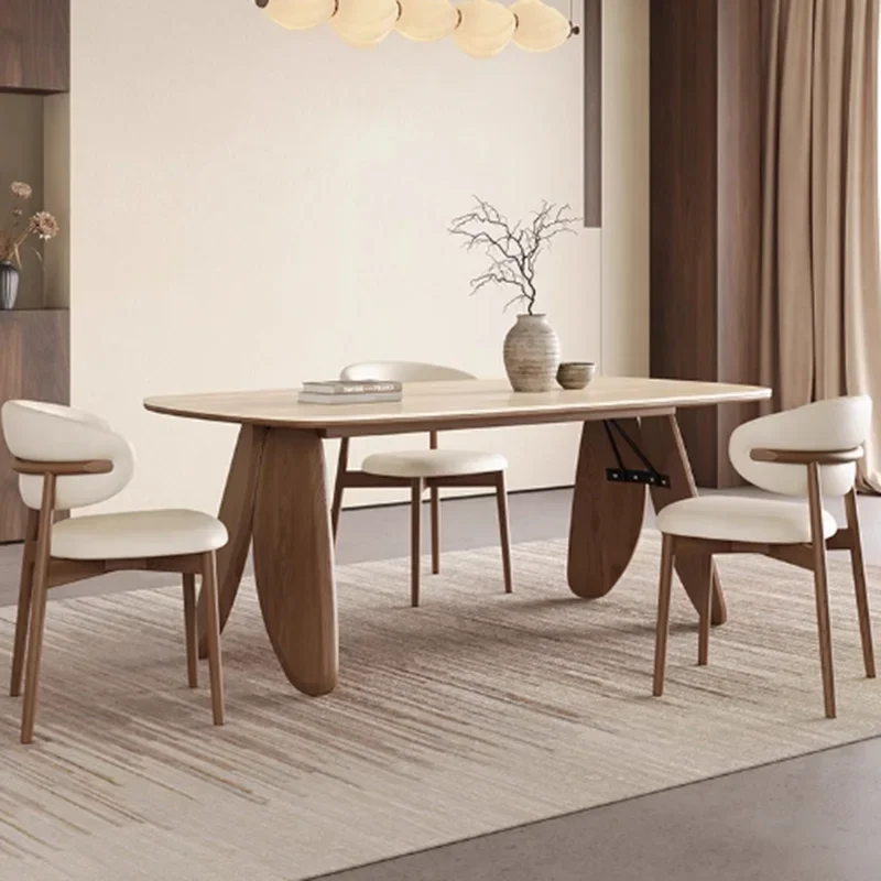 Nordic Study Dining Table Dressing Desk Wood Modern Dining Table Designer Office Chairs Living Room