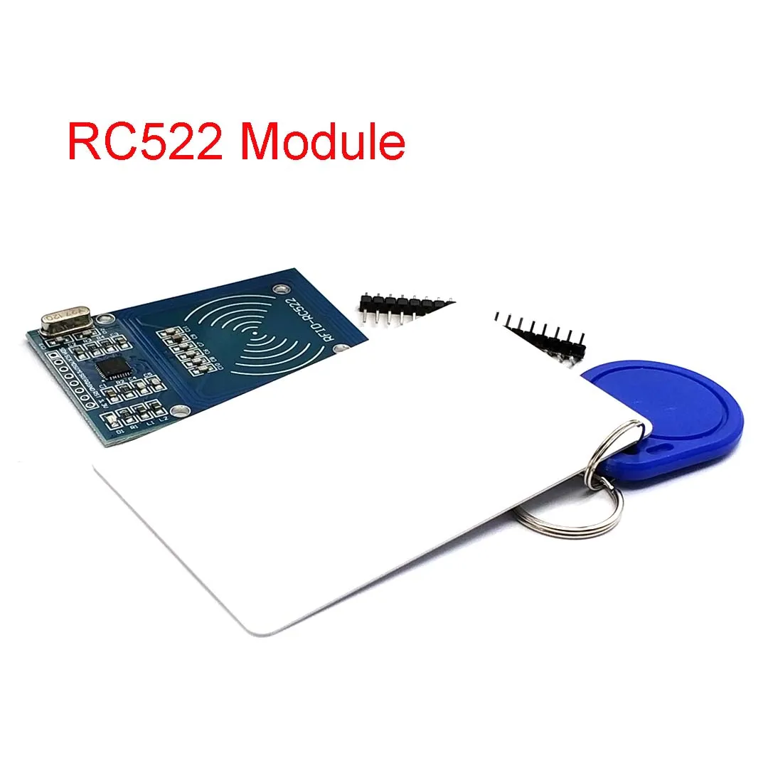 Antena MFRC-522 RC522, módulo inalámbrico RFID IC para Arduino IC KEY SPI Writer Reader, módulo de proximidad de tarjeta IC