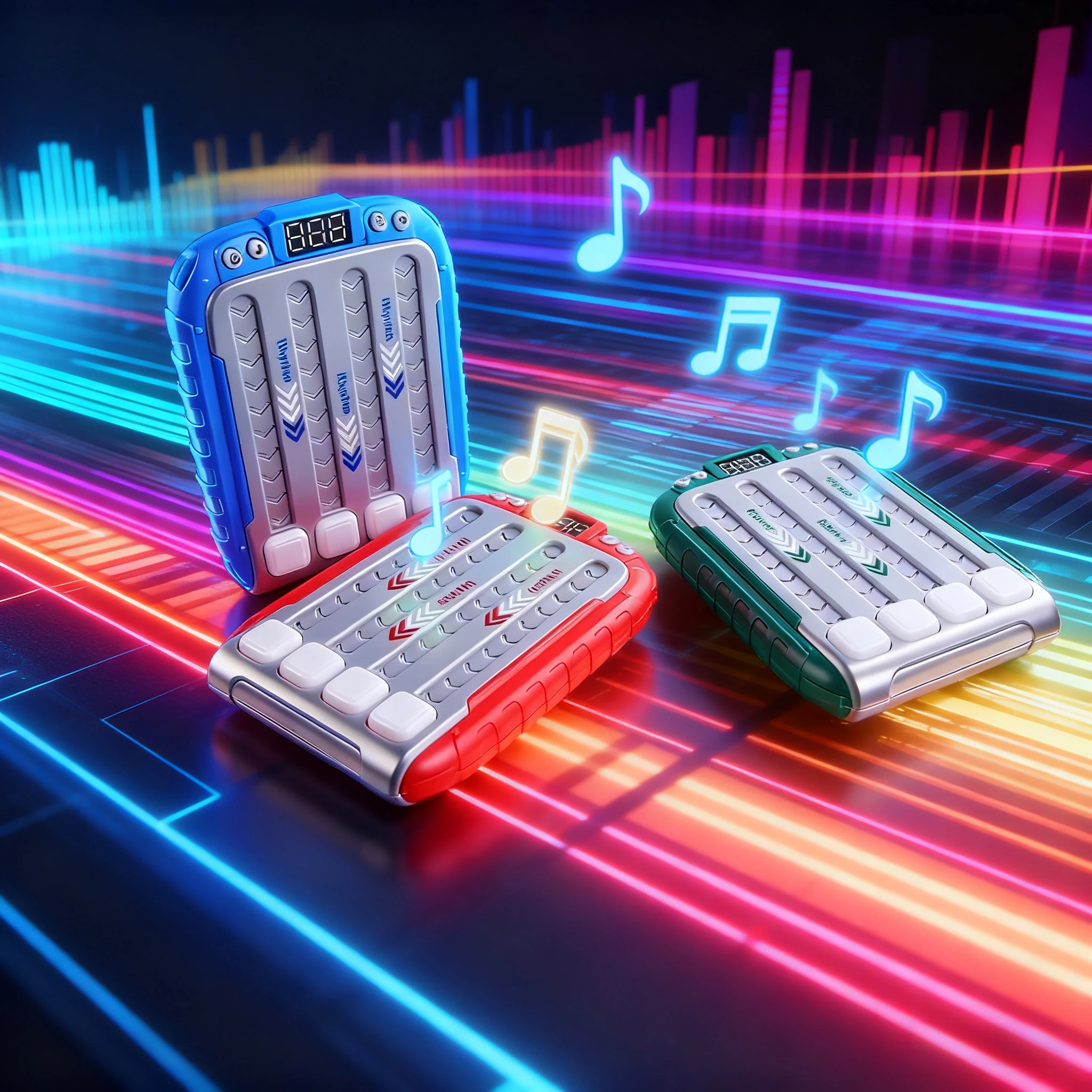 

Christmas gift Children's Electronic Music Rhythm Puzzle Game Practice Reflex Thinking TrainingChallengeDecompressiomGameConsole