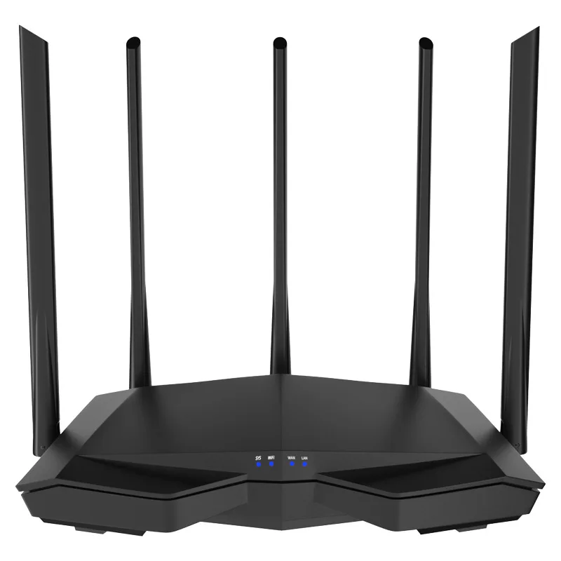 Tenda AC7 AC1200 Router Dual-Band wireless Network Extender WiFi router with High Gain 5 Antennas