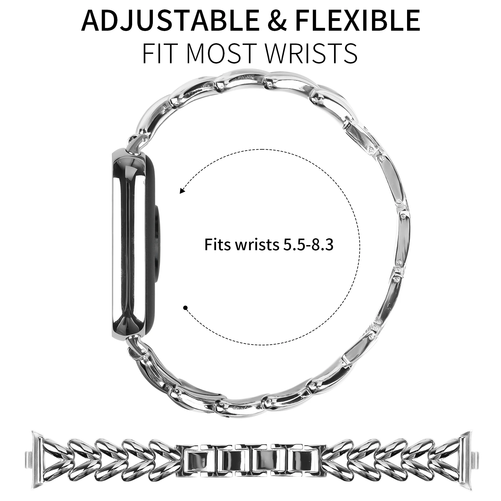 Metal Strap for Mi Band 8 Pro Smart Watch for xiaomi miband 8 pro Watchband for mi band 8 pro  Bracelet  Replacement Accessories