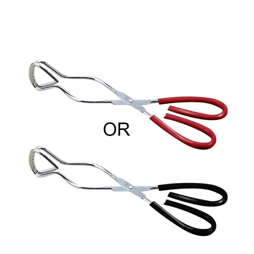 Food Tongs Scissor Style Stainless Steel with Comfortable Grip Handle for Cooking Grilling and Buffet Serving 105 12 15 Inch