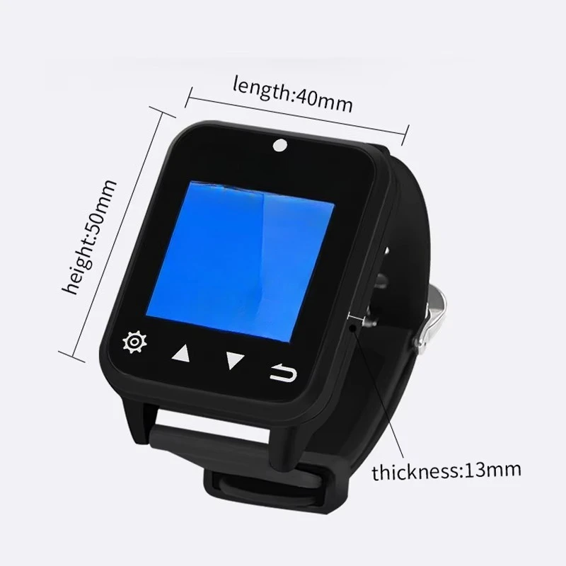 Ringtone Fashion Wireless Restaurant Watch Pager Waiter Call System Comfort