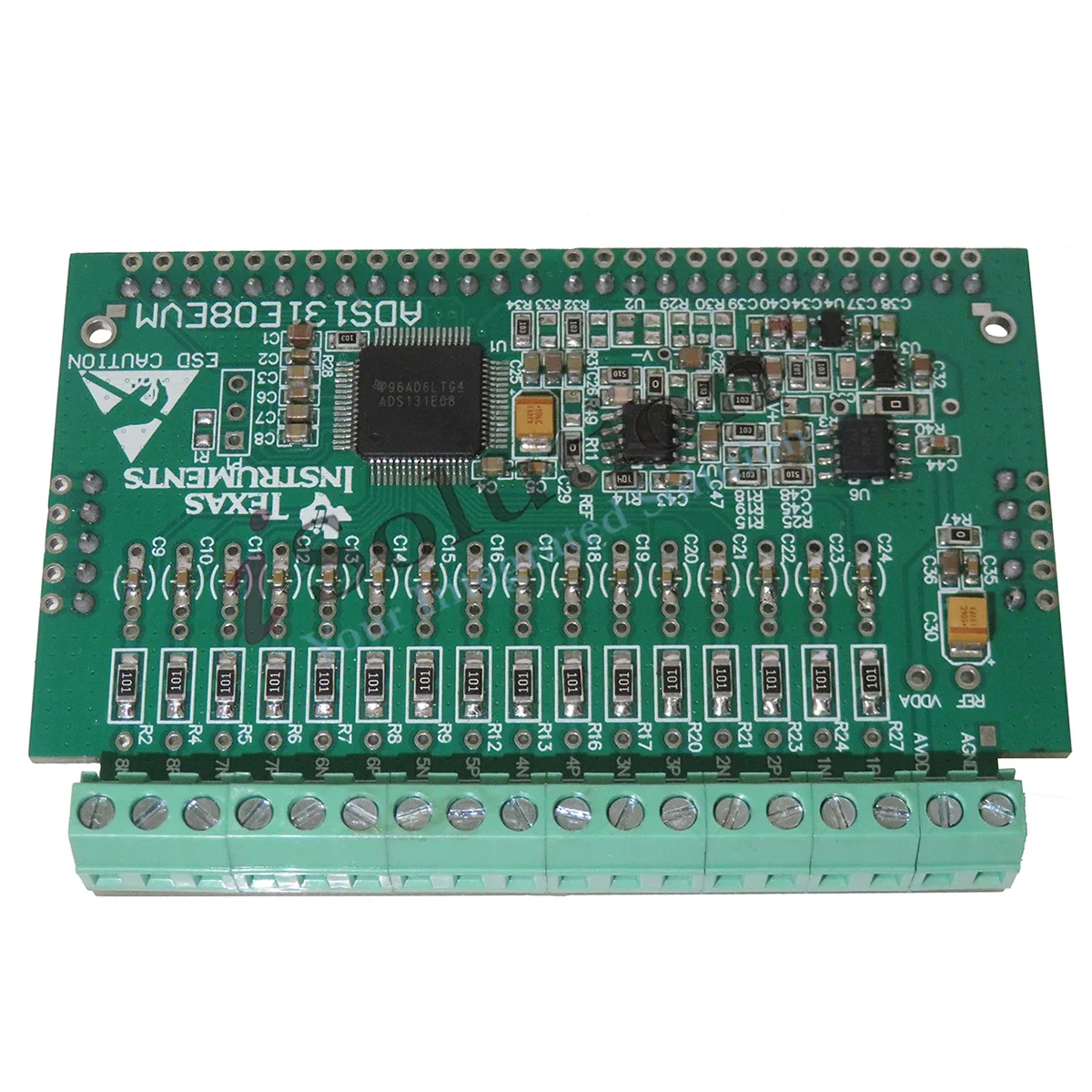 ADS131E08 module synchronous sampling high-precision ADC signal acquisition 24 bit ADC