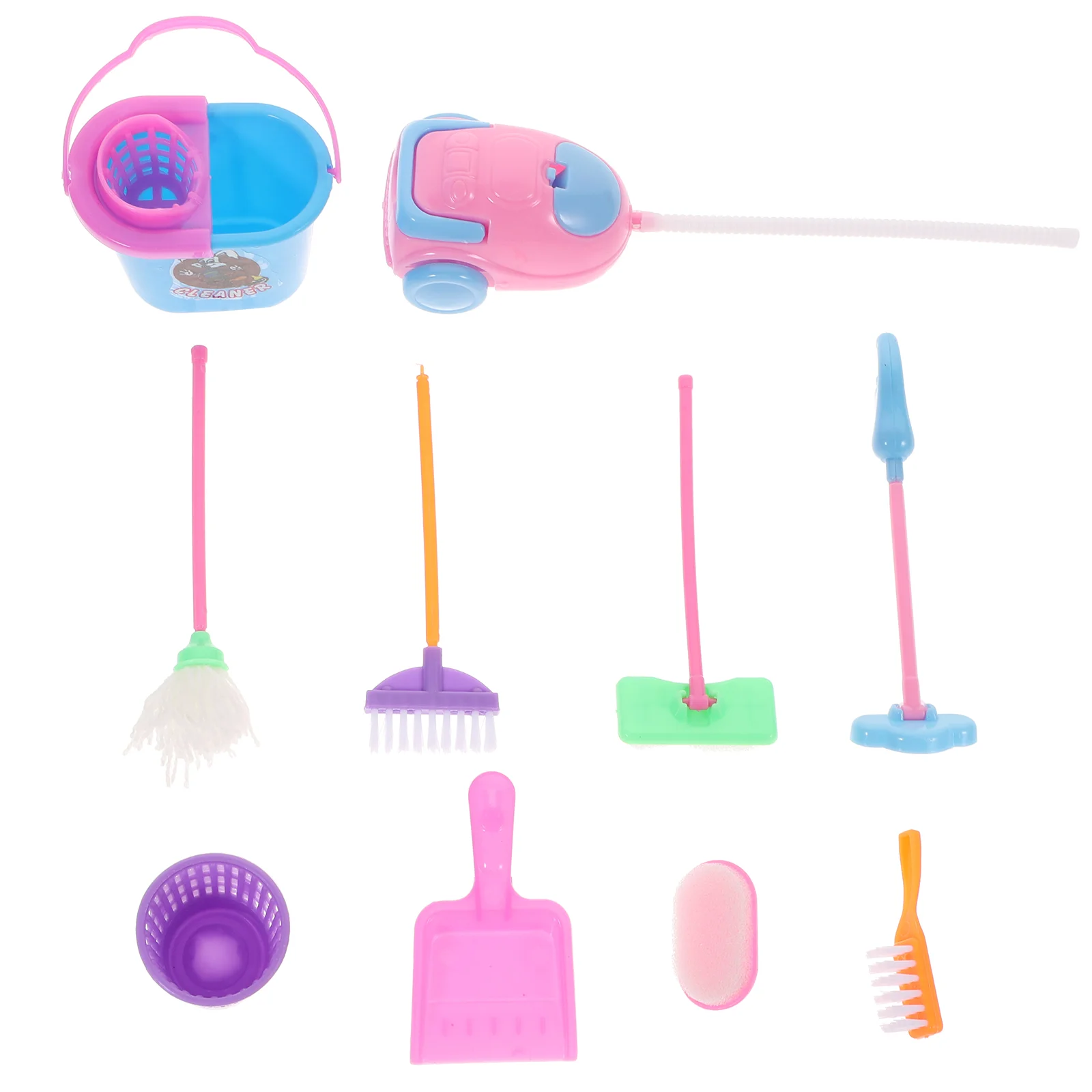 Simulation Sanitary Ware Toys Cleaning Supplies Pretend Play Accessories Small Dollhouse Baby