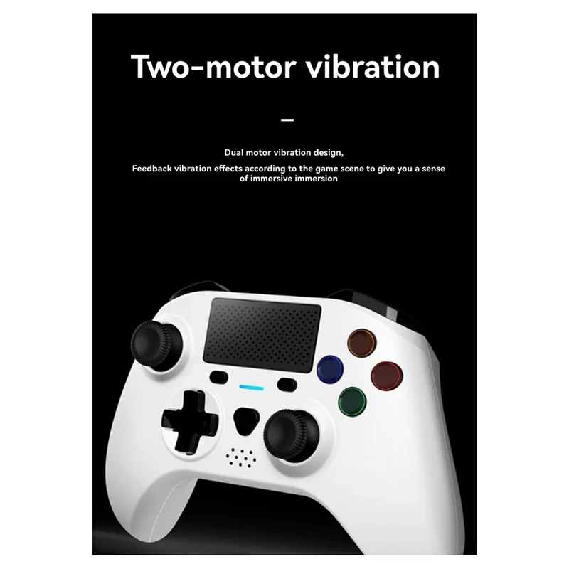 AA60-Für PS4 Wireless Controller Konsole Gaming Controller Bluetooth Gamepad Mit RGB Dual Sense Vibrieren