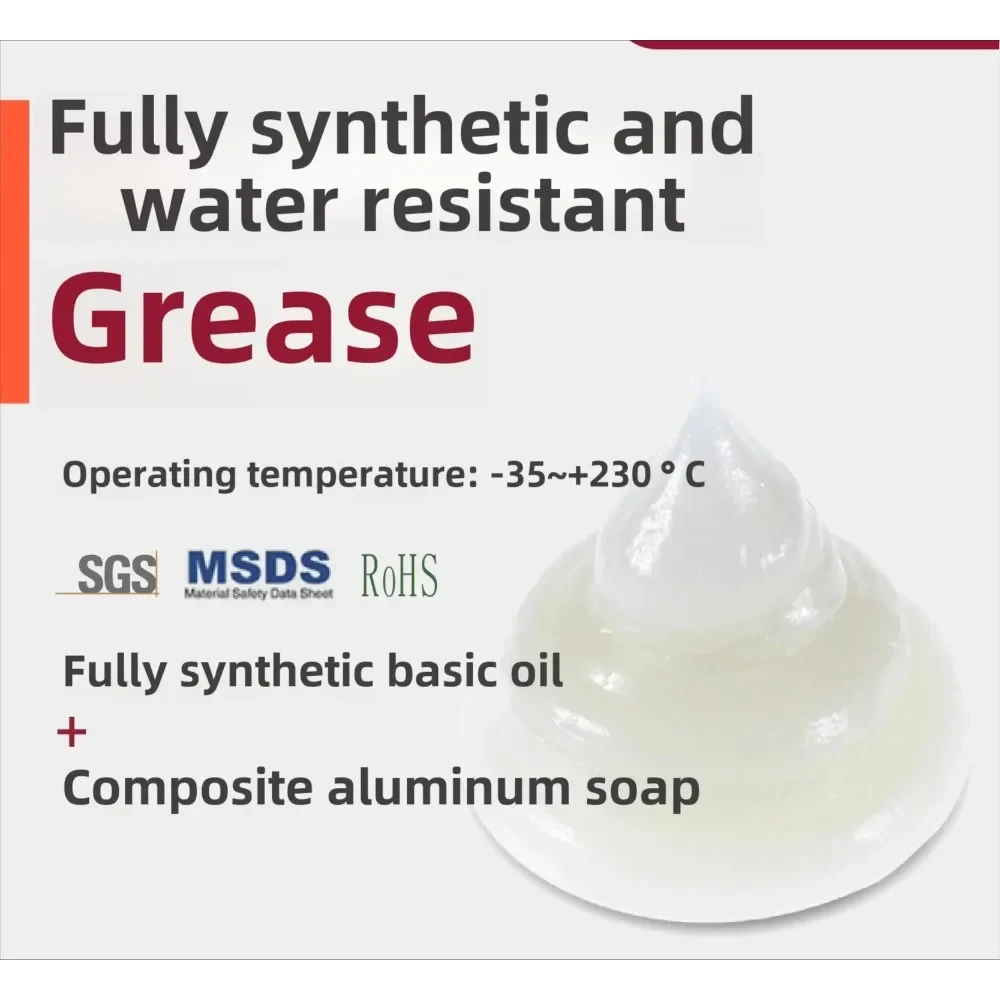 

Premium Synthetic Waterproof Lubricating Grease for Marine Electric Bearings Valves